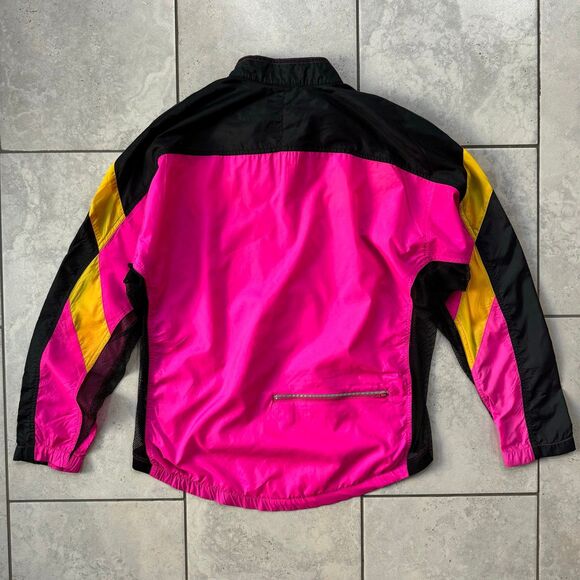 VINTAGE 90s Nike Echelon Size L Womens Windbreaker Windstopper Retro Pink Rare - Picture 7 of 9